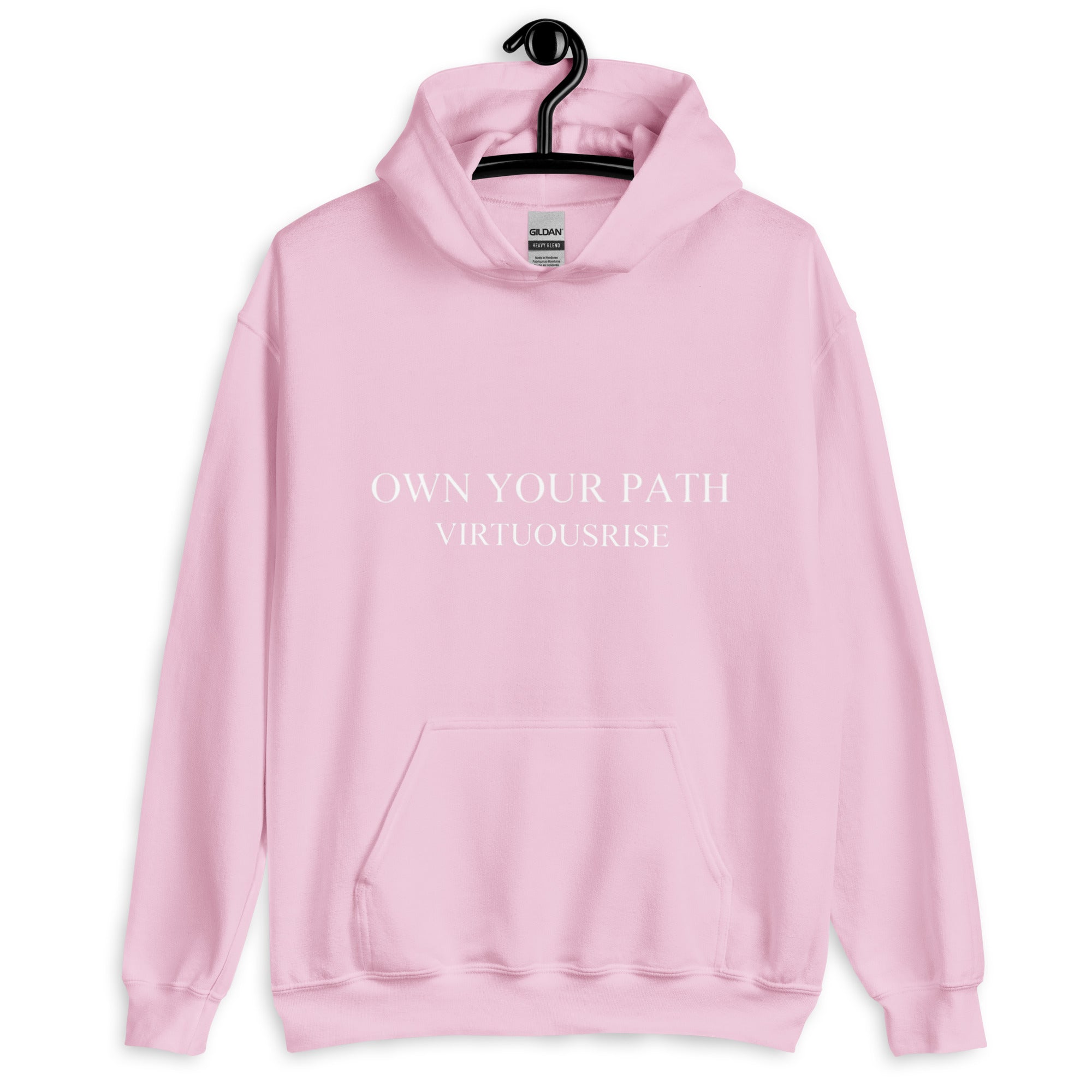 Premium motivational hoodie Own Your Path VirtuousRise