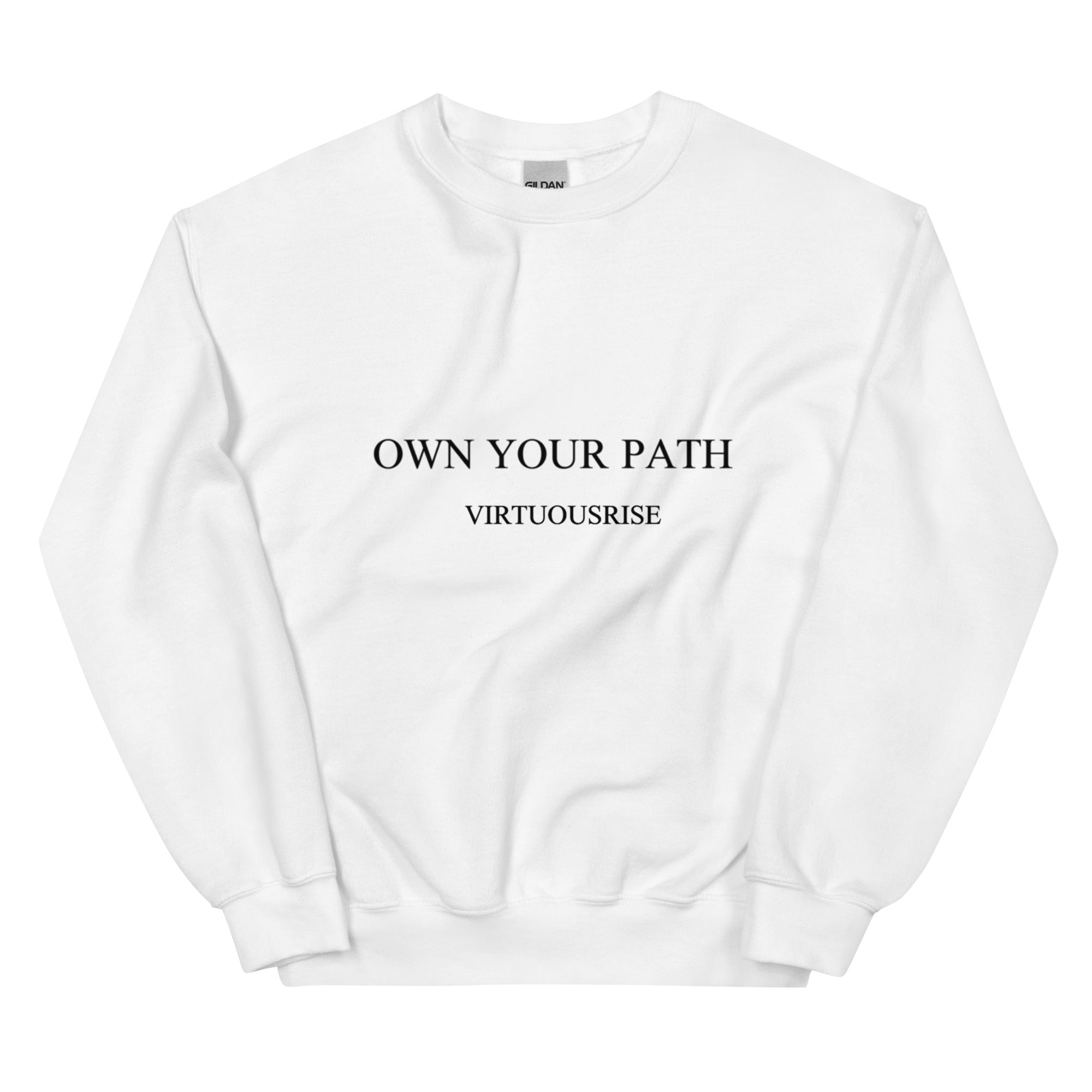 Premium Own Your Path inspirational sweatshirt VirtuousRise