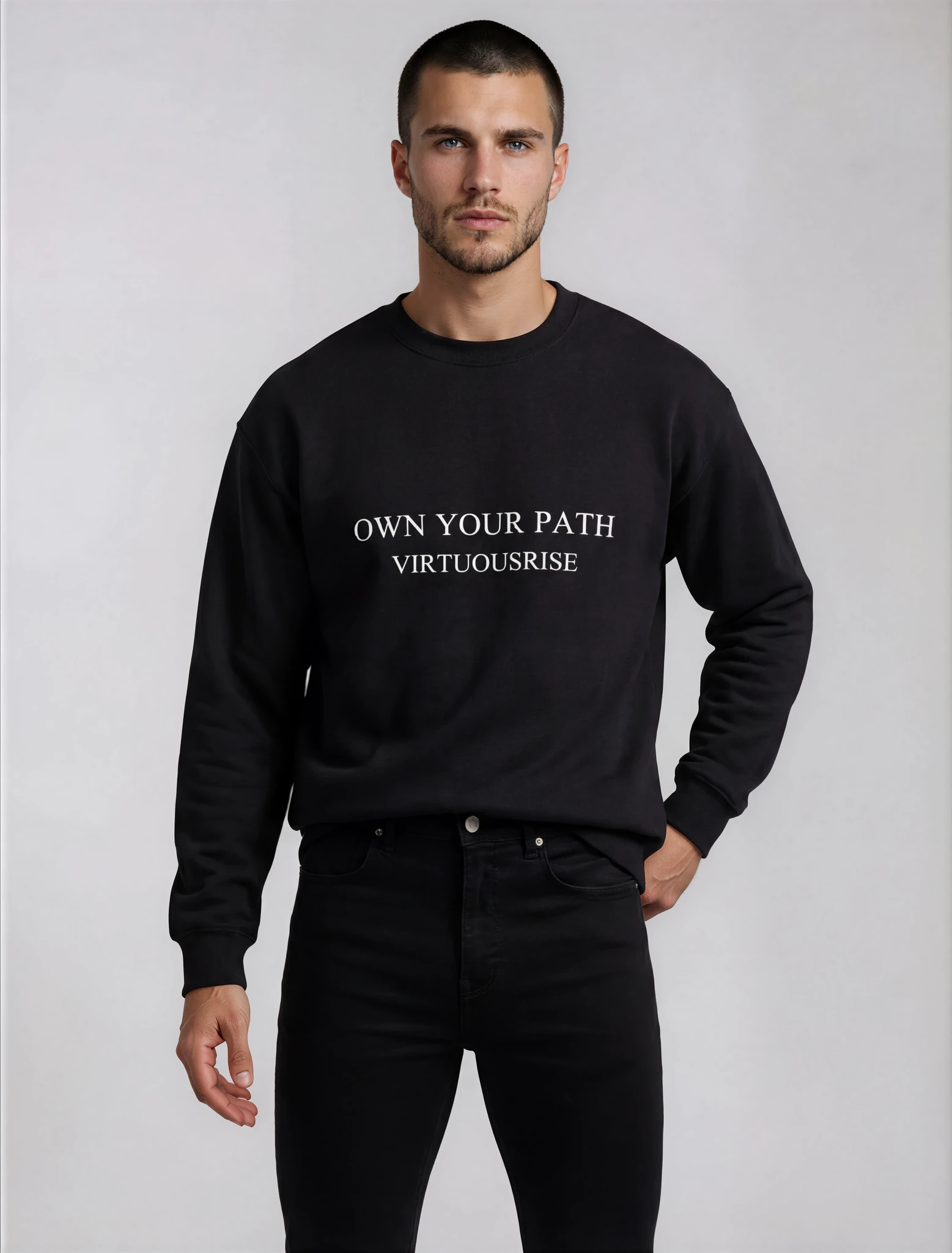 Premium Own Your Path inspirational sweatshirt VirtuousRise