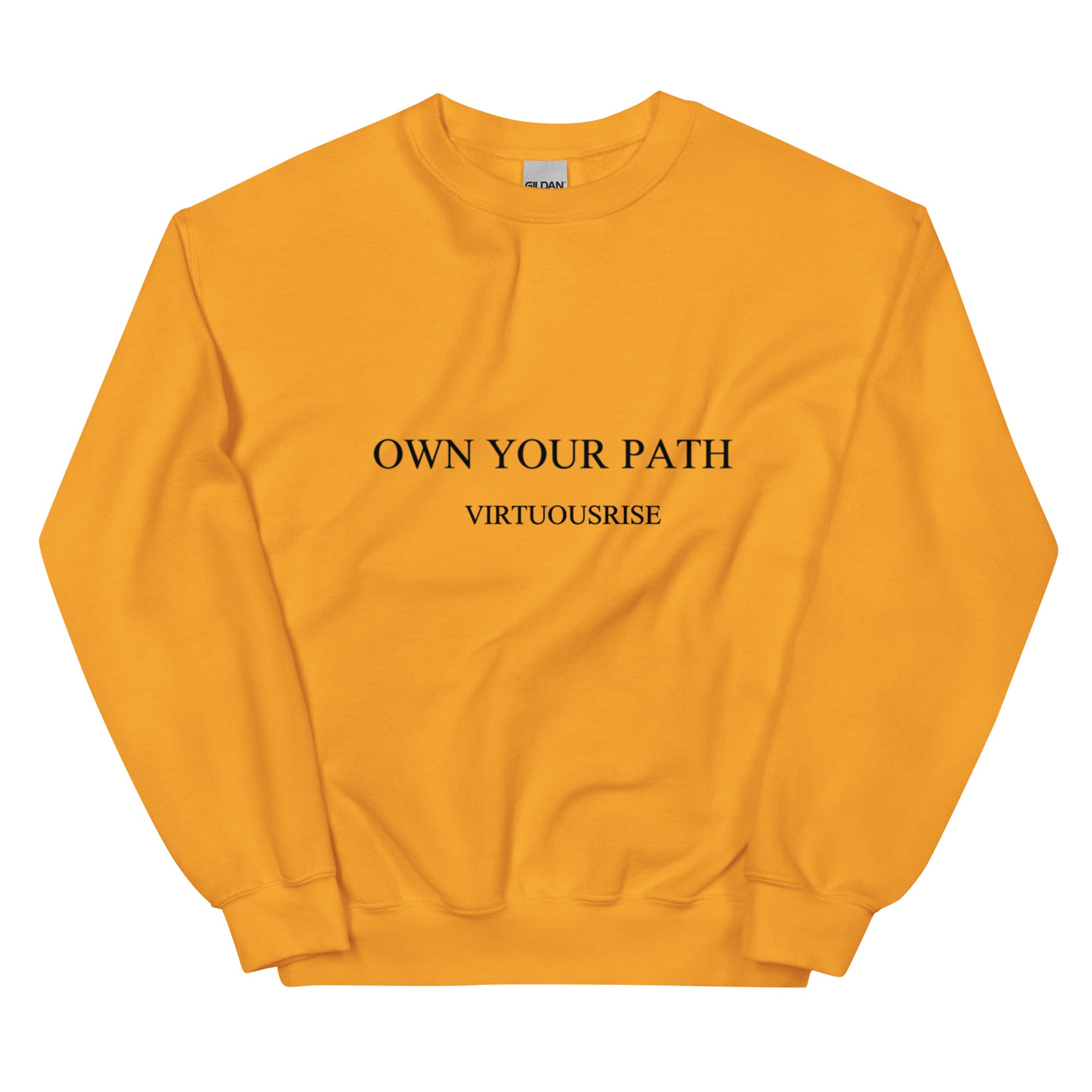 Inspirational Own Your Path sweatshirt VirtuousRise streetwear