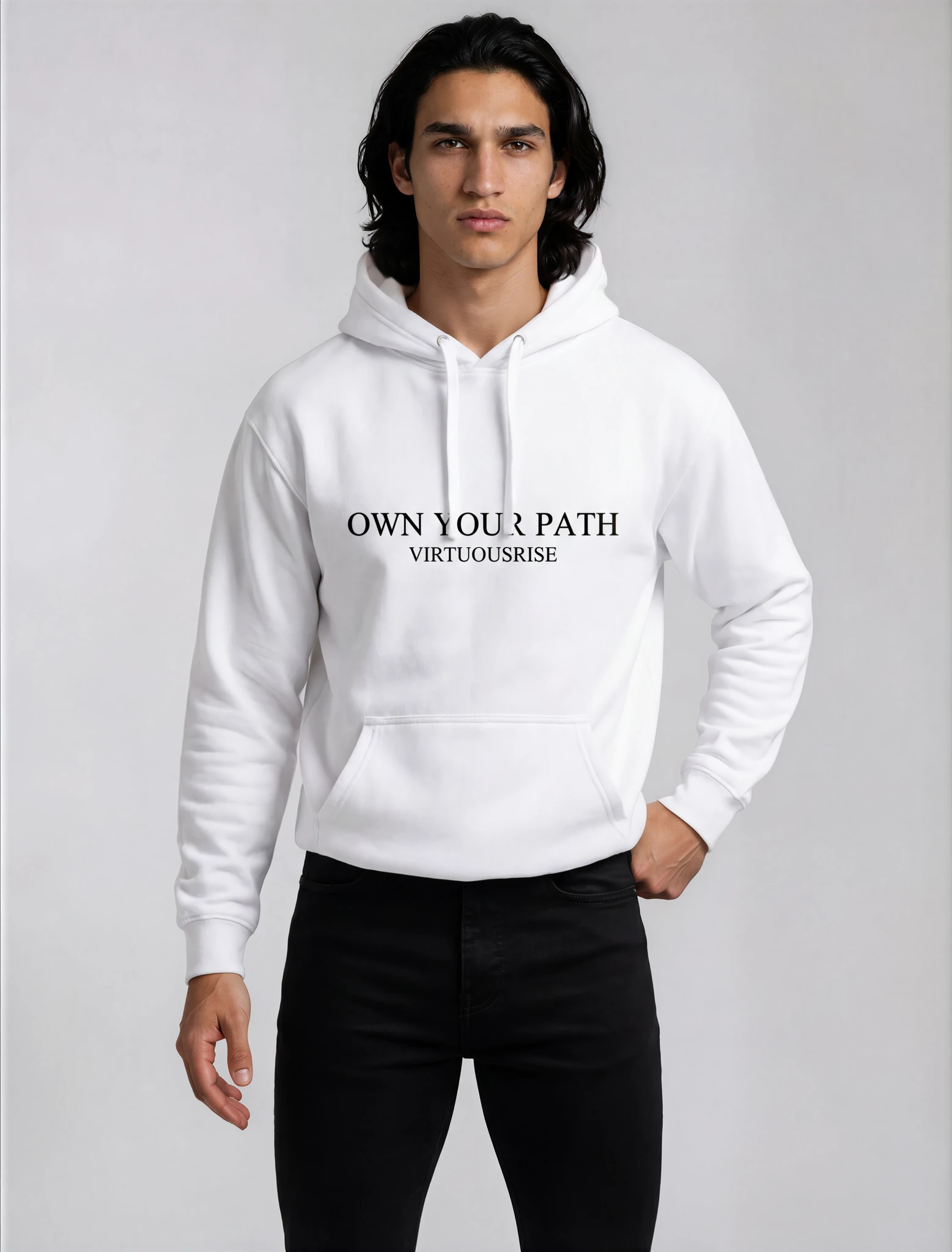 Premium Own Your Path inspirational hoodie VirtuousRise
