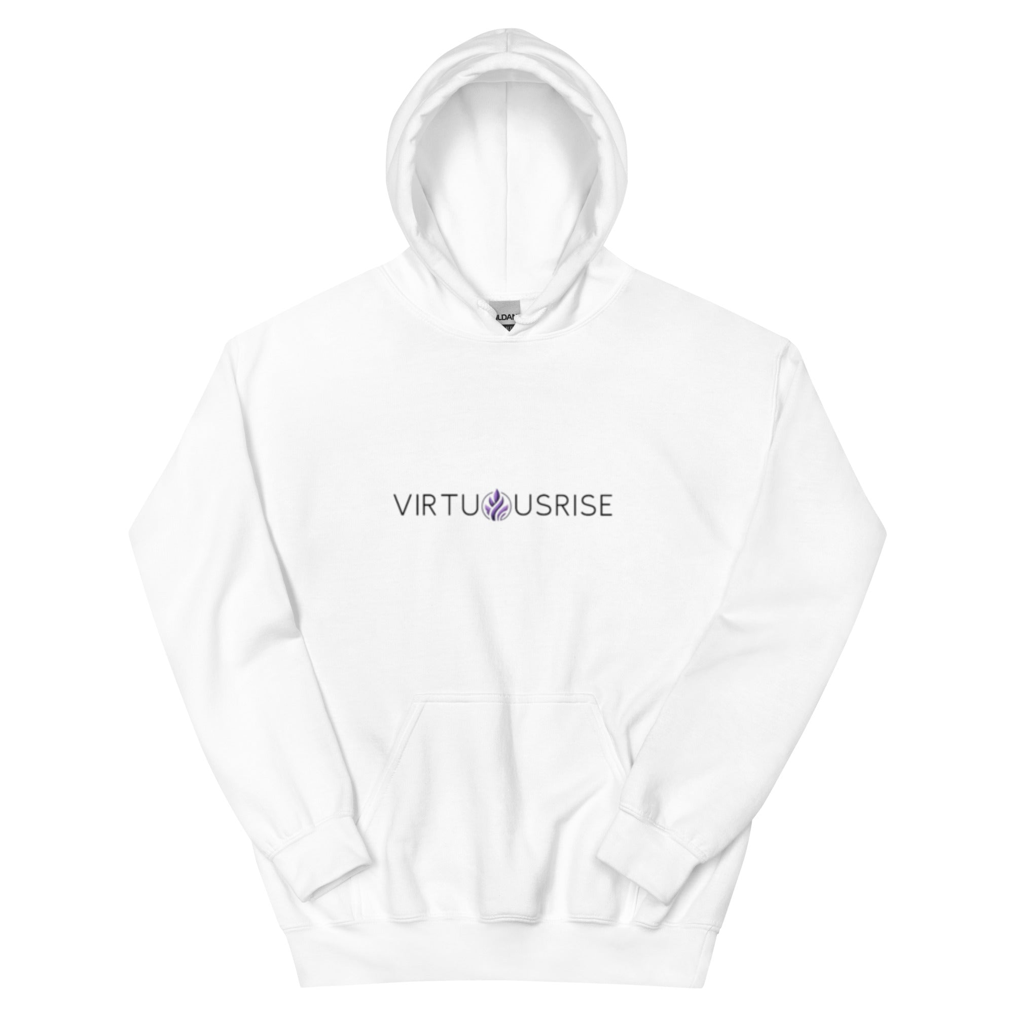 Premium VirtuousRise Signature hoodie motivational streetwear
