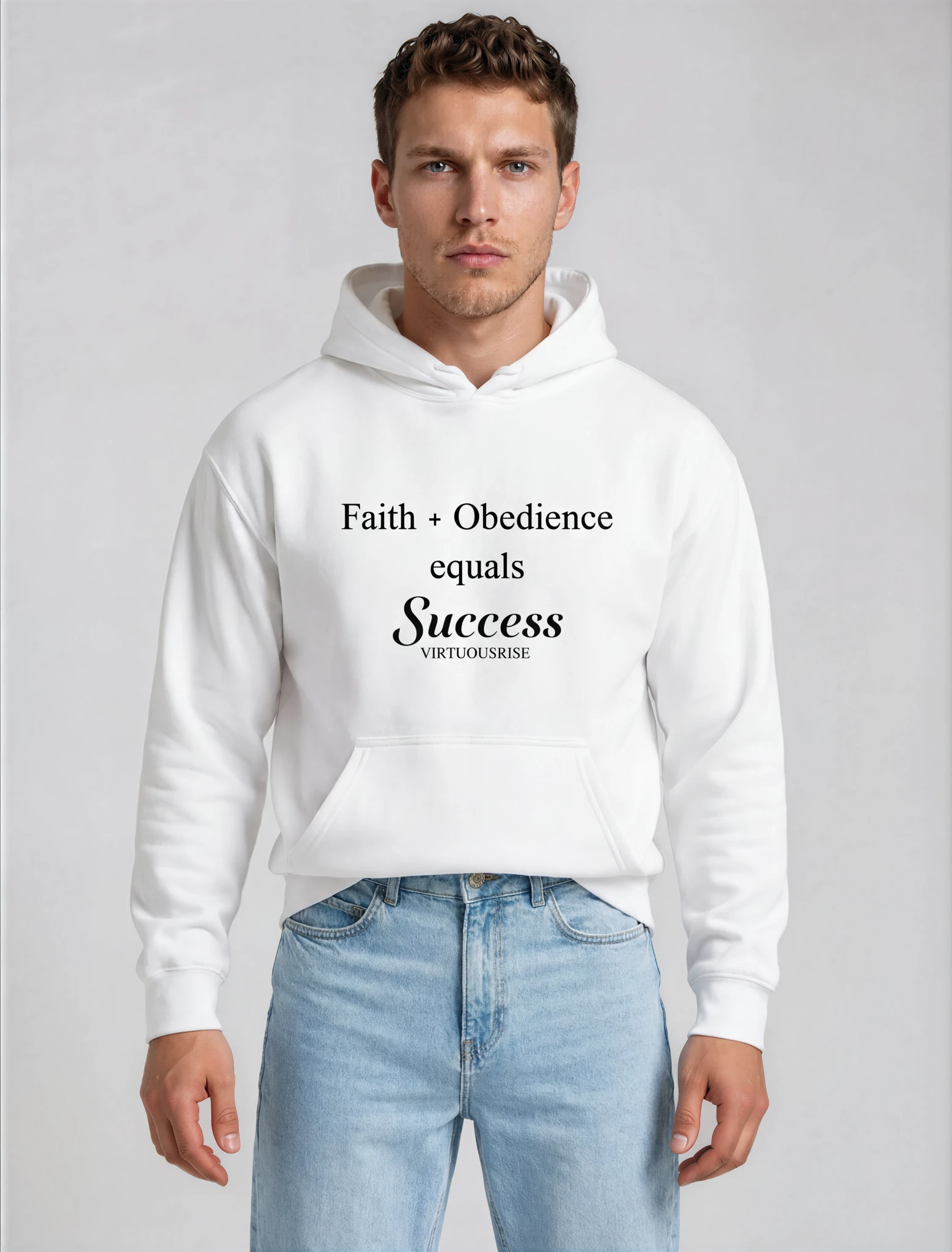 Faith Plus Obedience Equals Success Unisex Hoodie